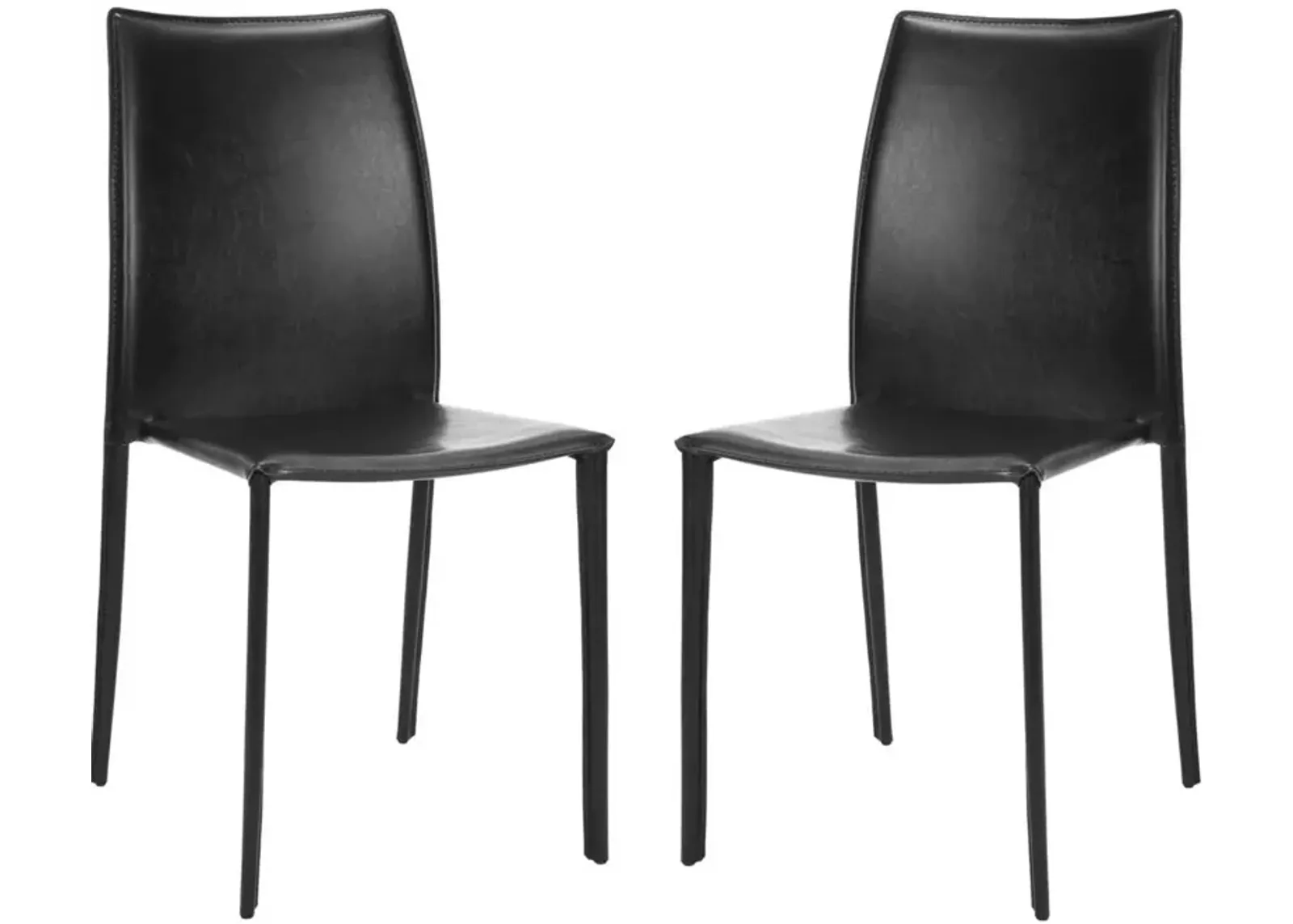 KDARK GREYIN 19''H STACKING SIDE CHAIR (SET OF 2)