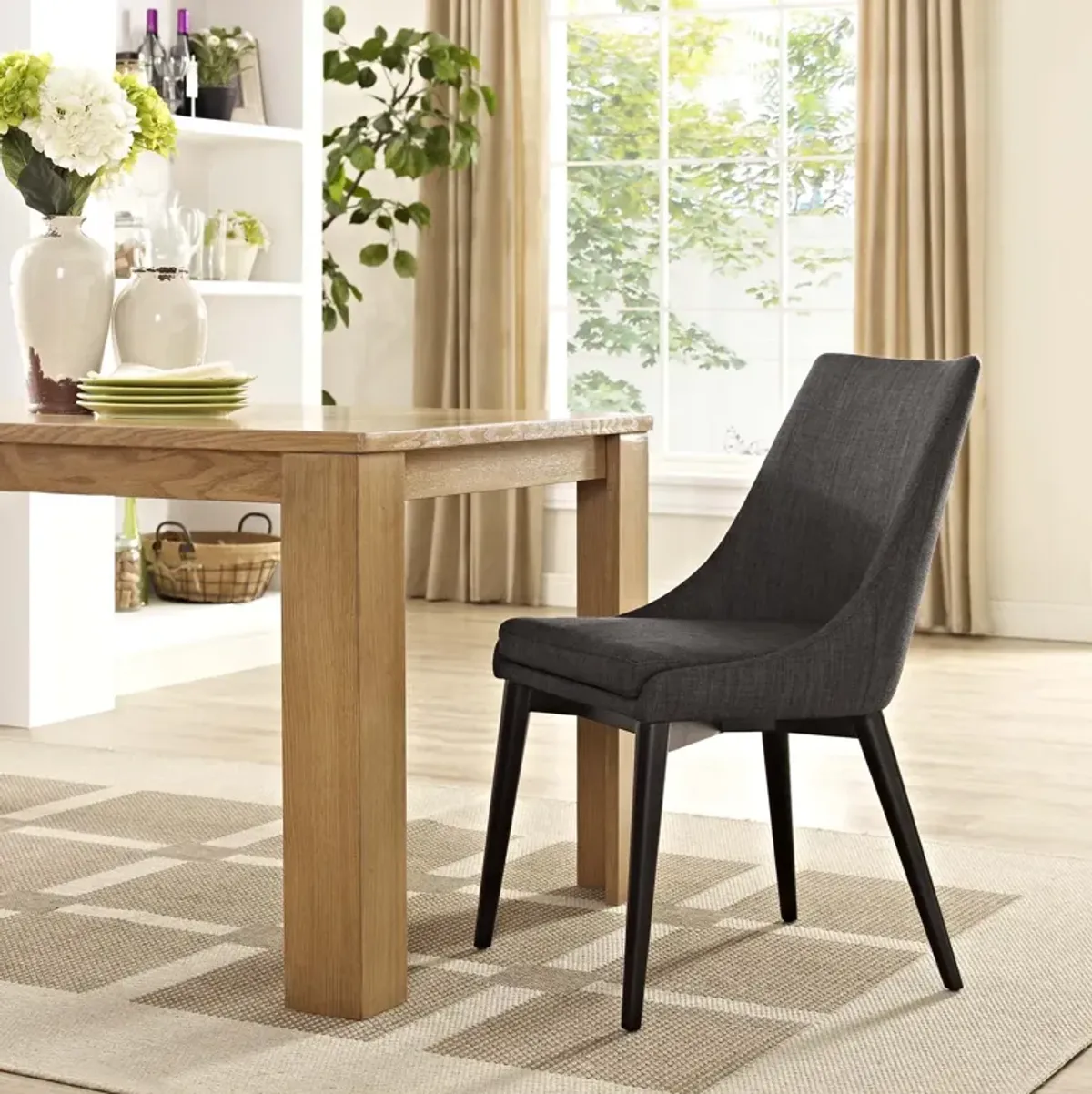 Viscount Fabric Dining Chair