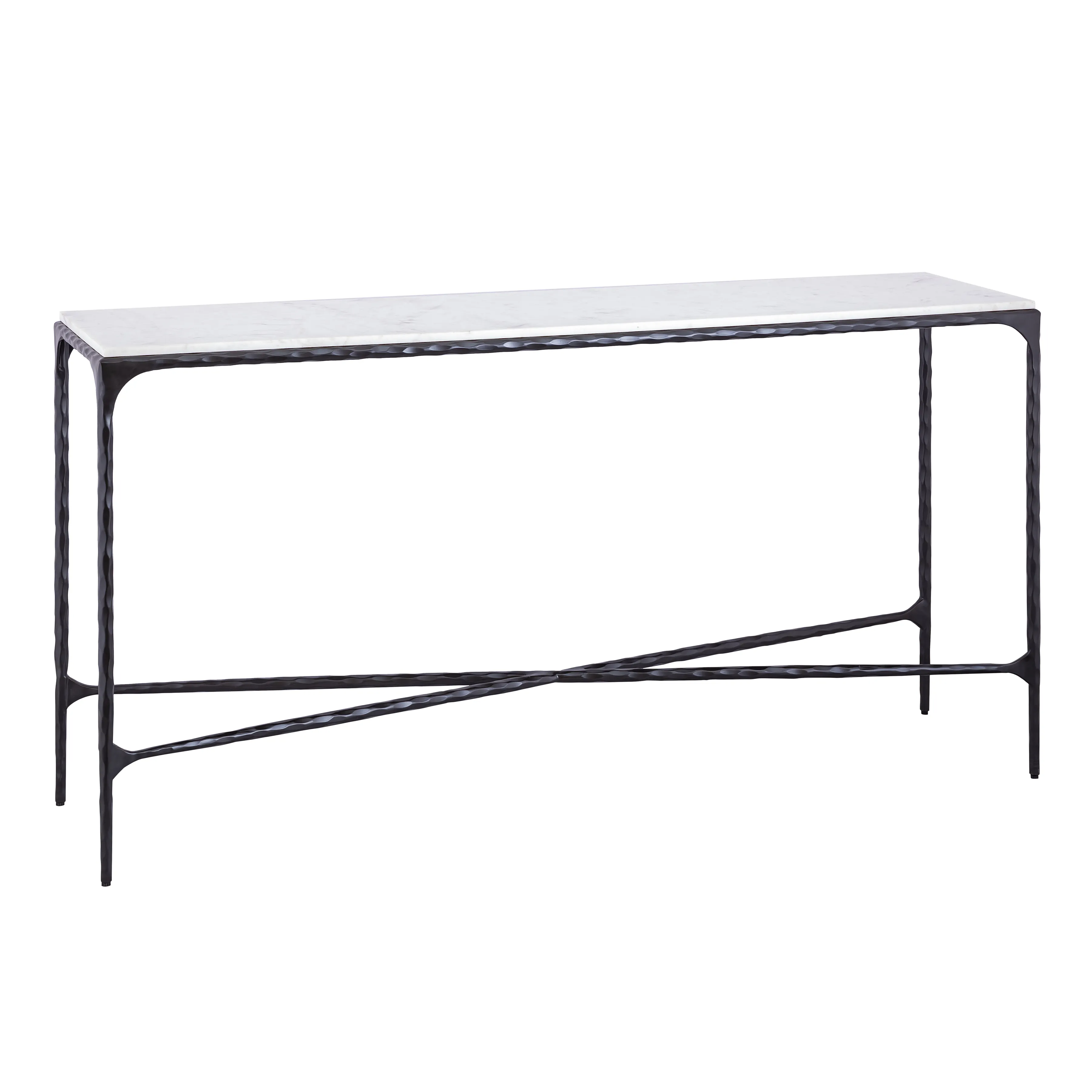 Seville Forged Console Table - Graphite