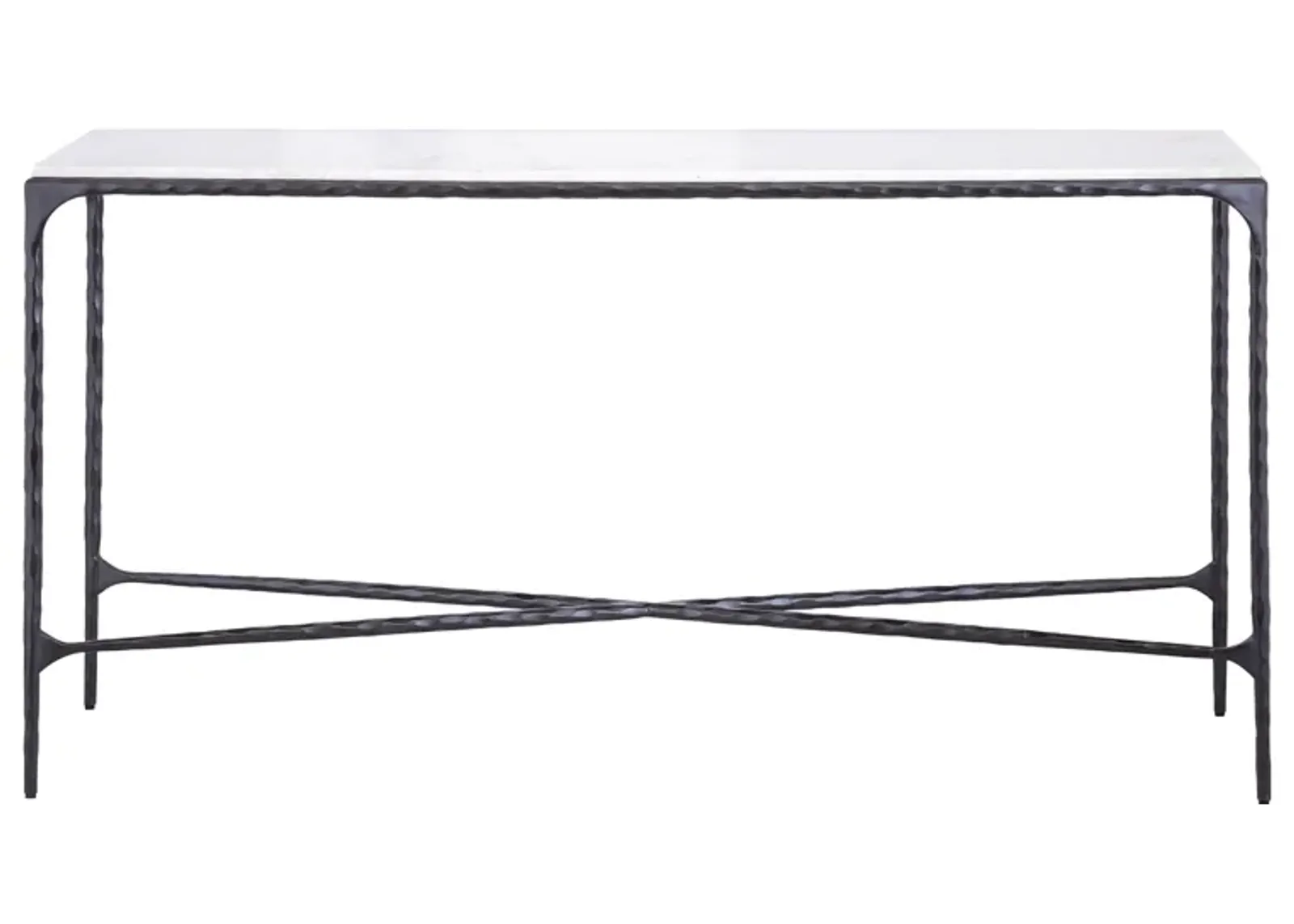 Seville Forged Console Table - Graphite