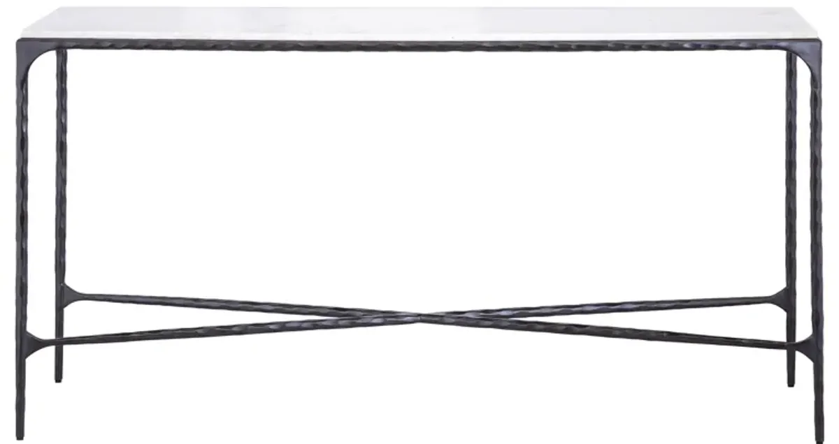 Seville Forged Console Table - Graphite