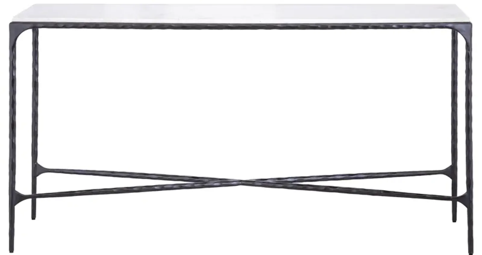 Seville Forged Console Table - Graphite