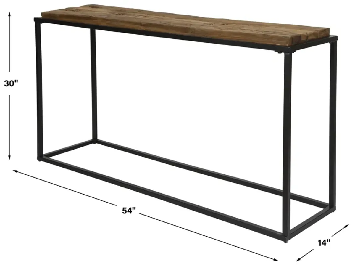 Holston Salvaged Wood Console Table