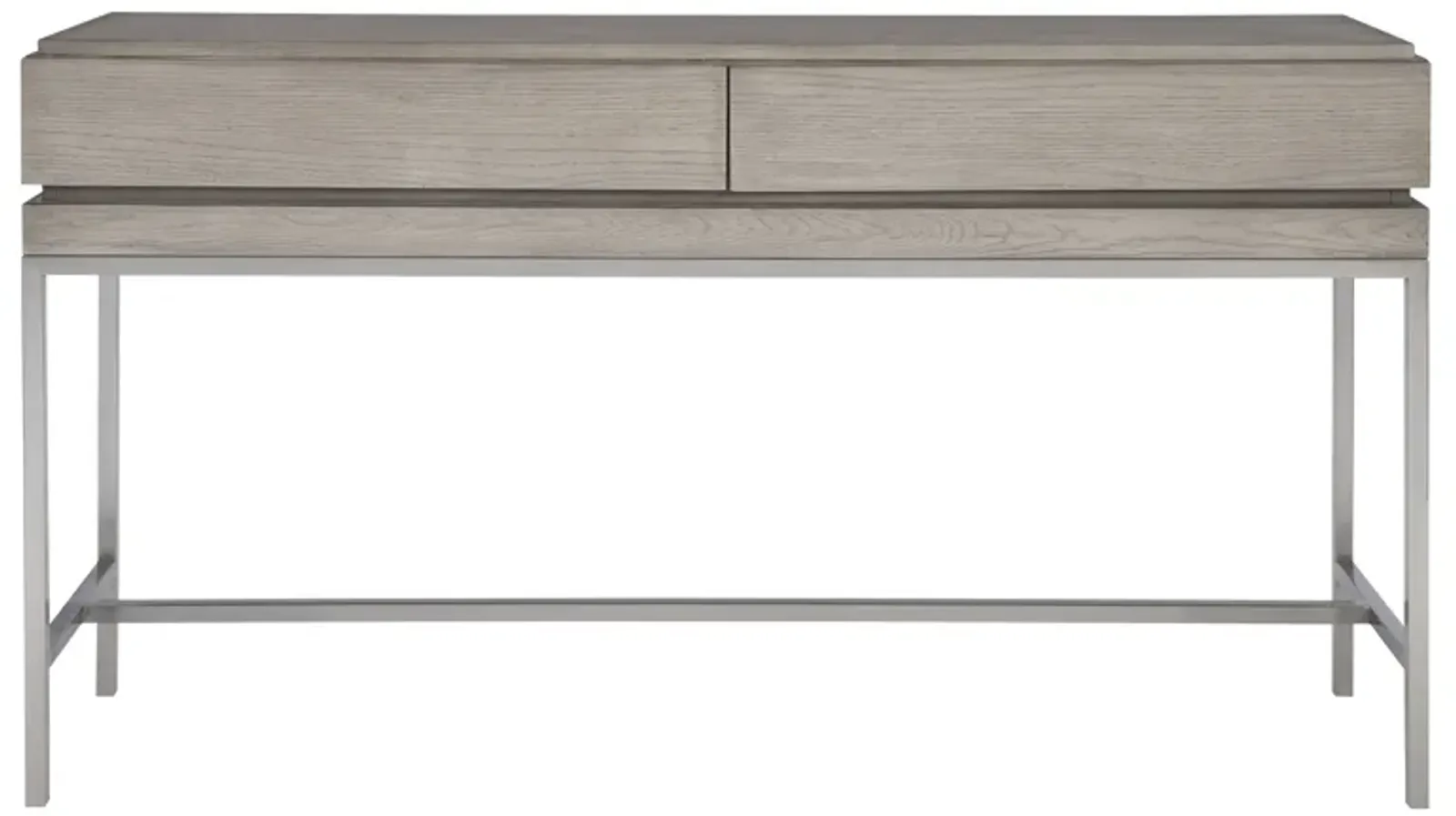 Kamala Gray Oak Console Table