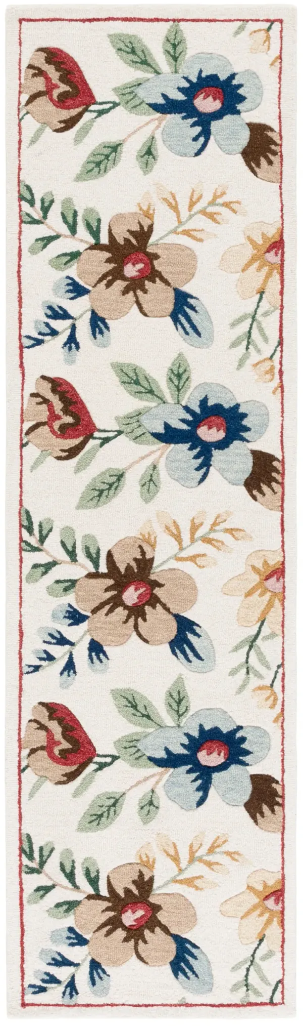 BLOSSOM Hand Tufted 2'-6' x 8' runner