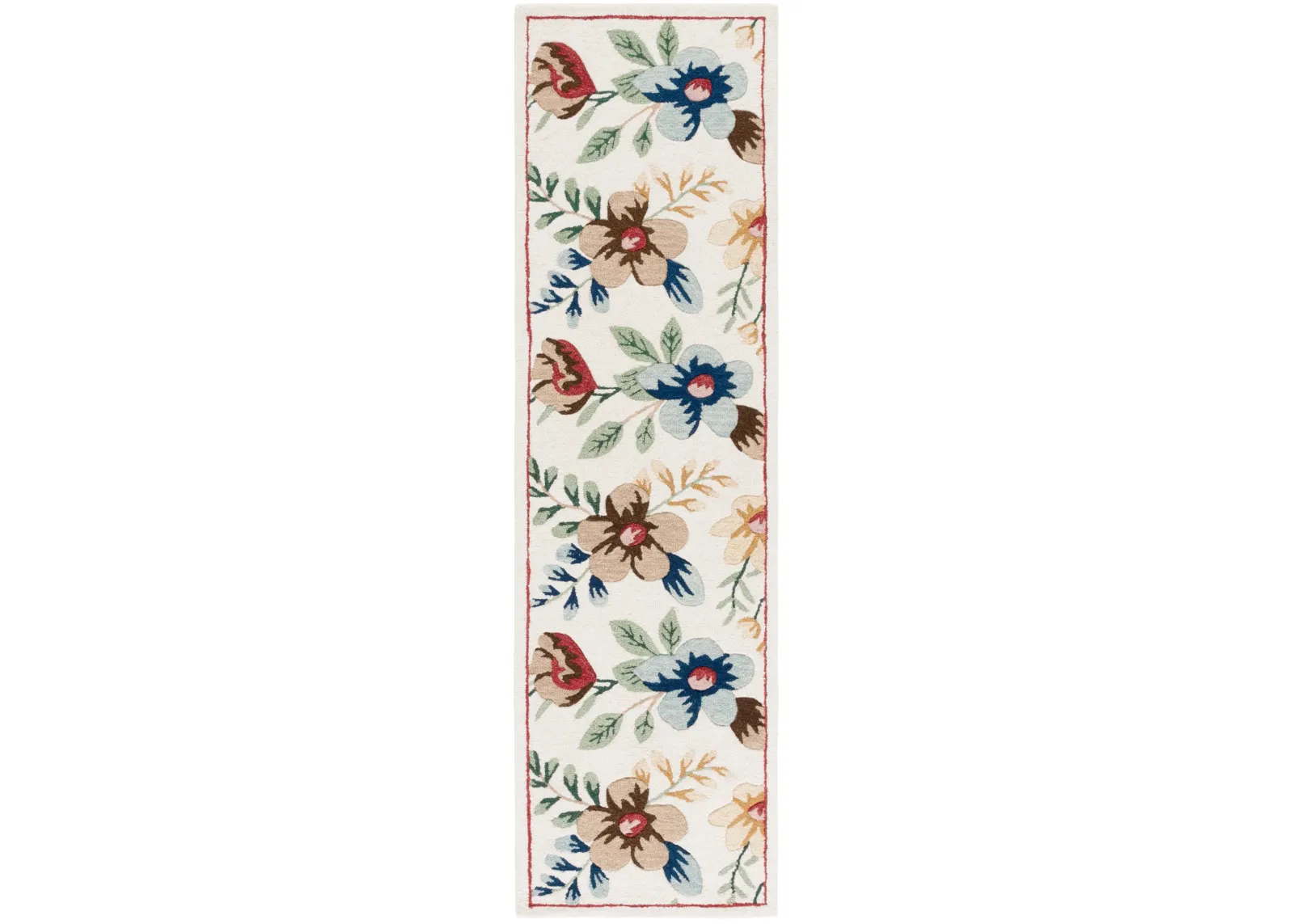 BLOSSOM 571 IVORY  2'-6' x 8' Runner Rug