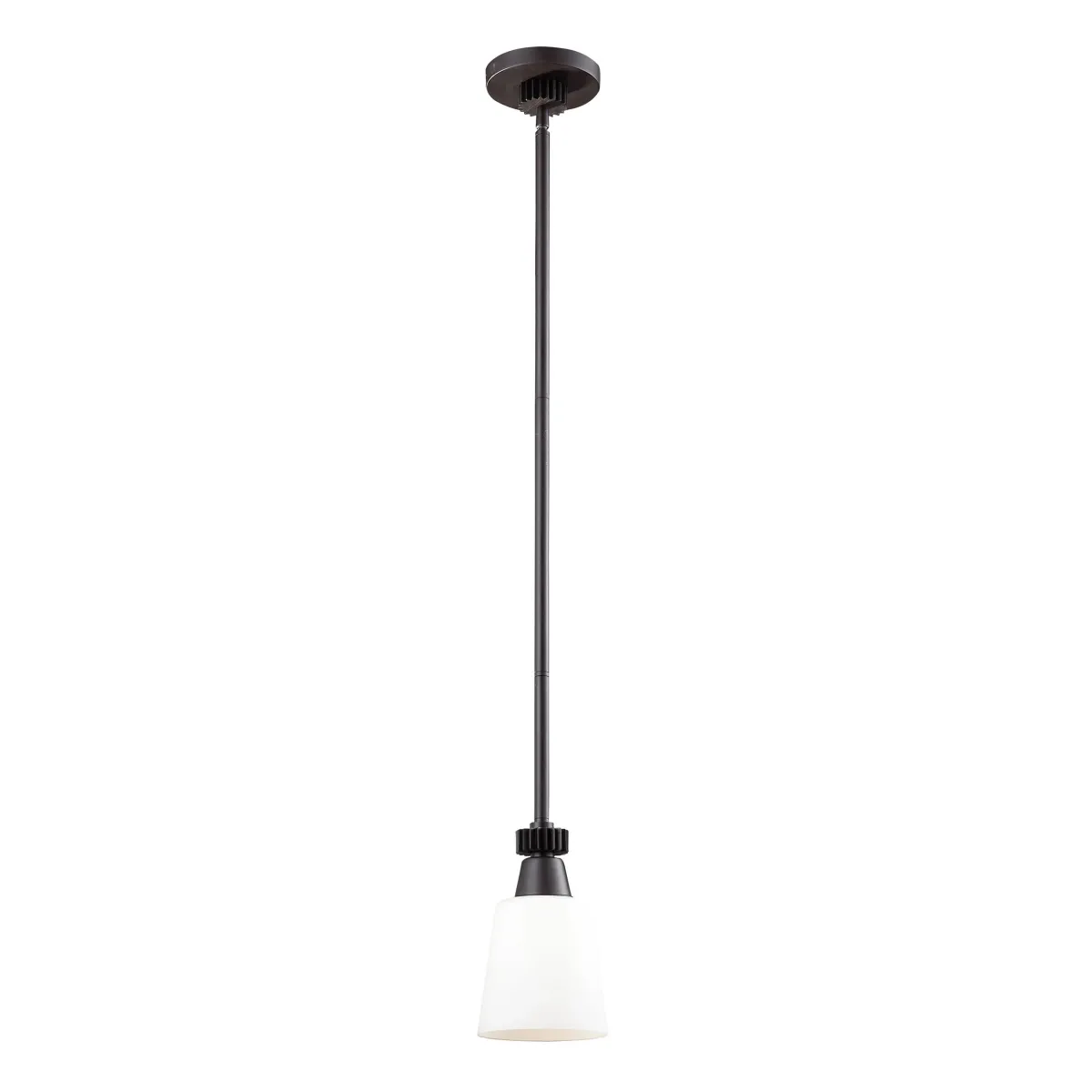 Boulton 5'' Wide 1-Light Mini Pendant - Oiled Bronze