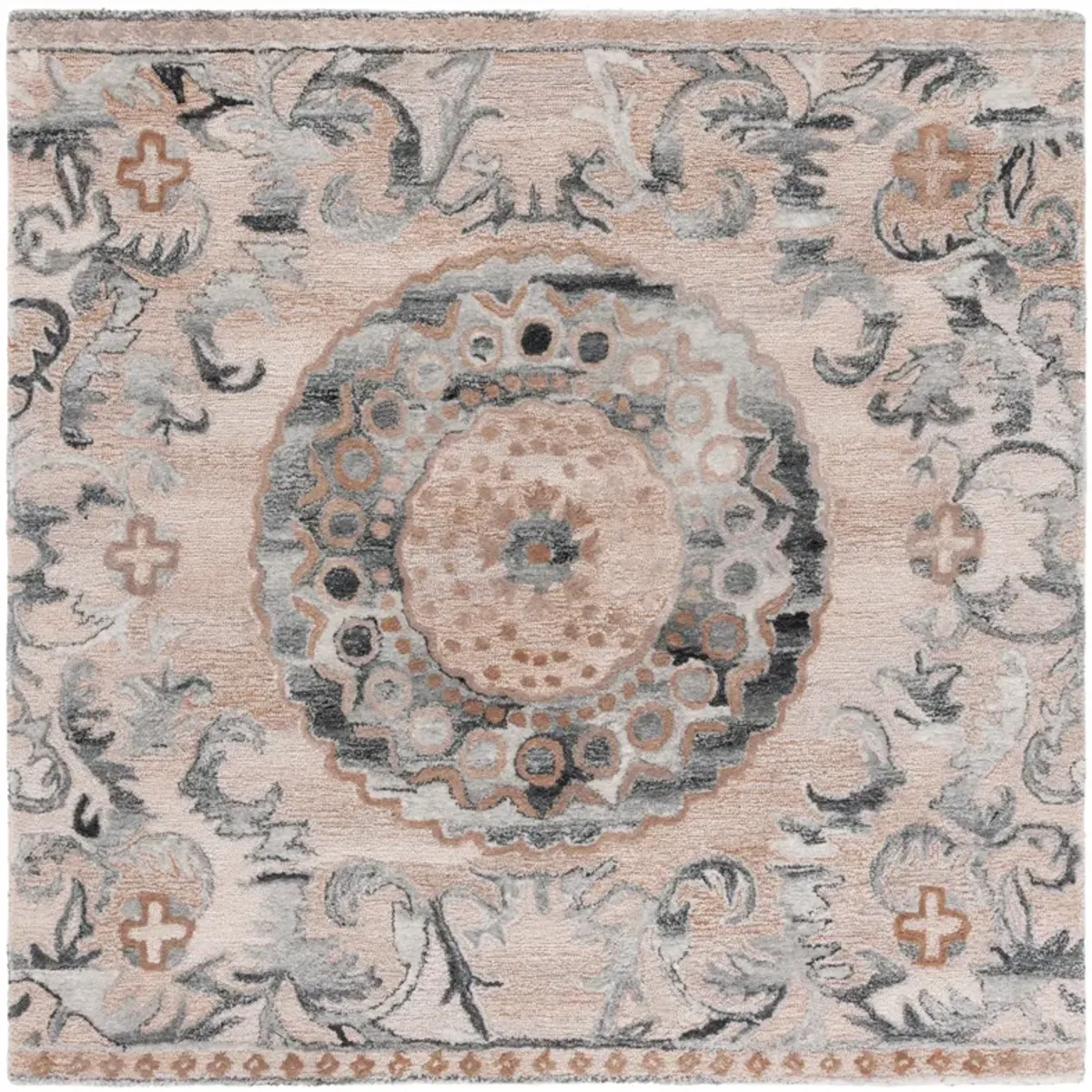 ANATOLIA Hand Tufted 6' x 6' Square area rug