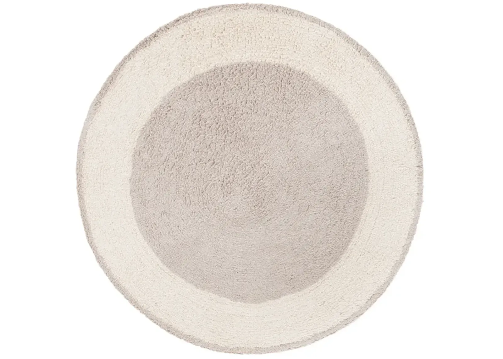 EASY CARE 220 IVORY  6' x 6' Round Round Rug