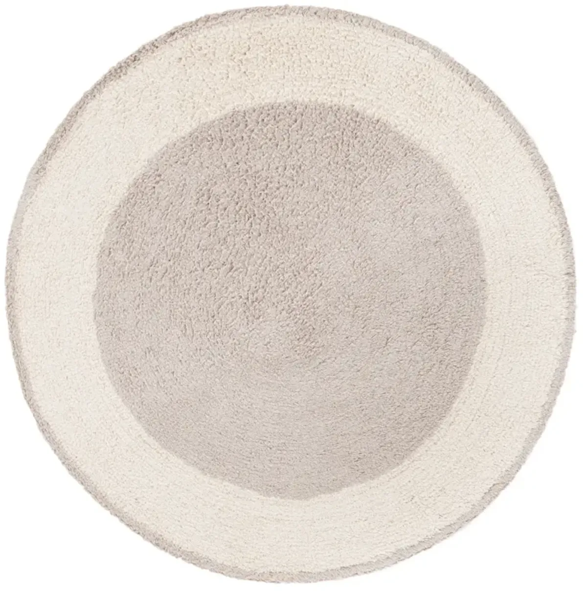 EASY CARE 220 IVORY  6' x 6' Round Round Rug