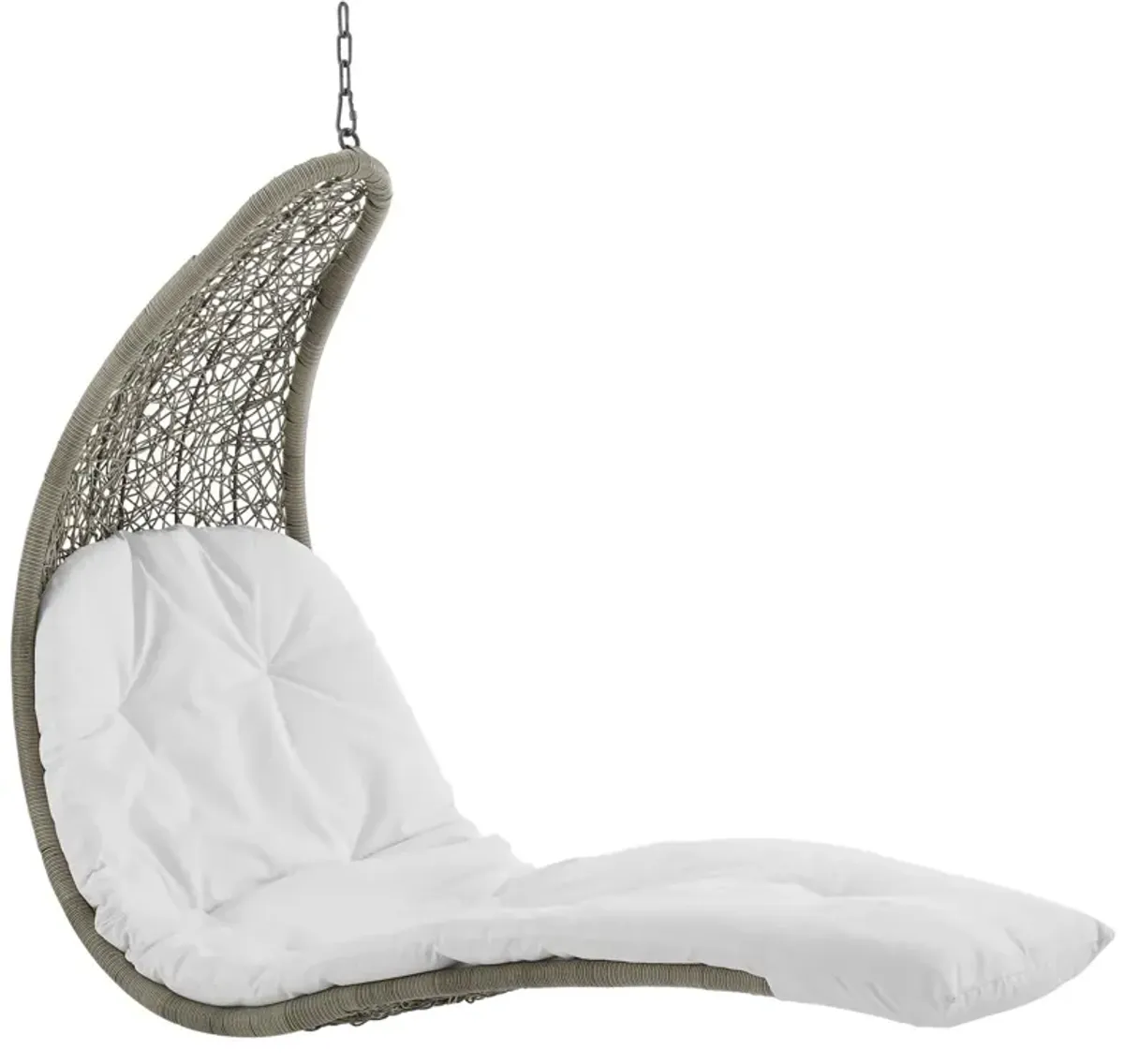 Landscape Hanging Chaise Lounge Outdoor Patio Swing Chair