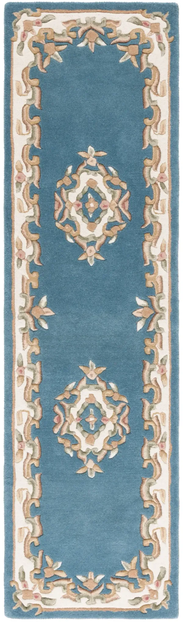 AUBUSSON Hand Tufted 2'-3' x 8' runner