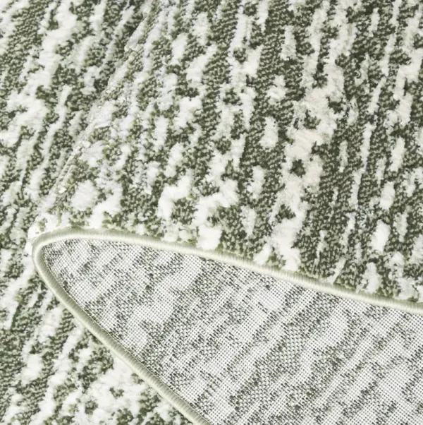 REVIVE 124 SAGE  6'-7' x 6'-7' Square Square Rug