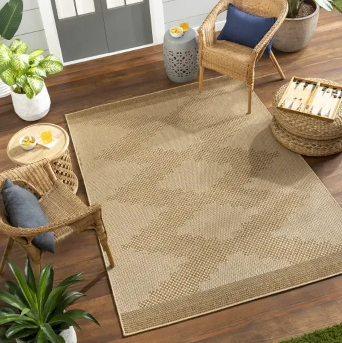 Pismo Beach PMB-2301 9'2" x 12' Machine Woven Rug