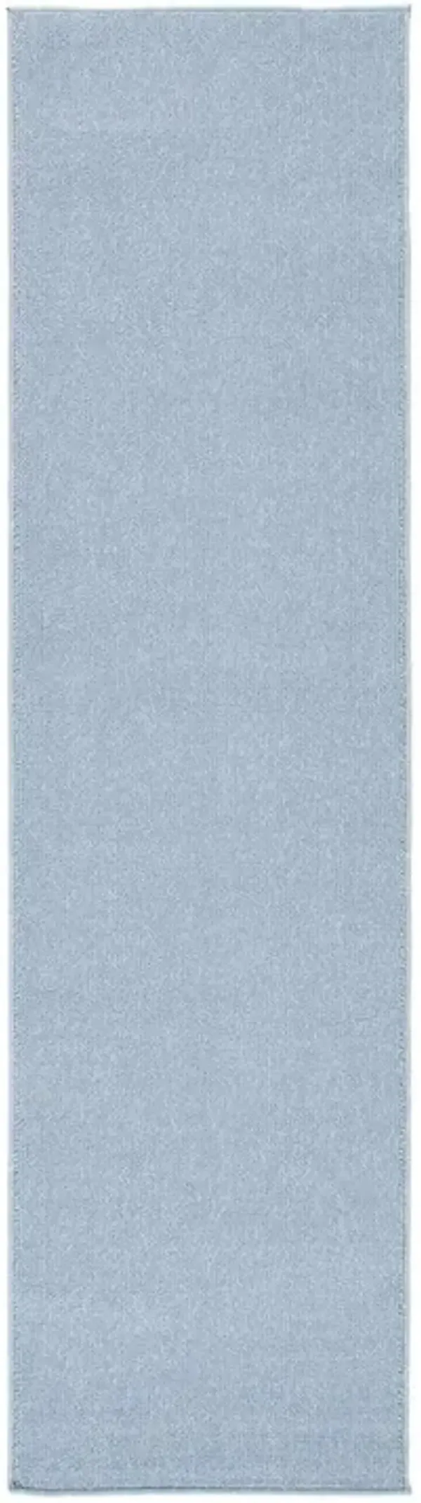 RIVER 600 Blue 2'-2' X 8' Runner Rug