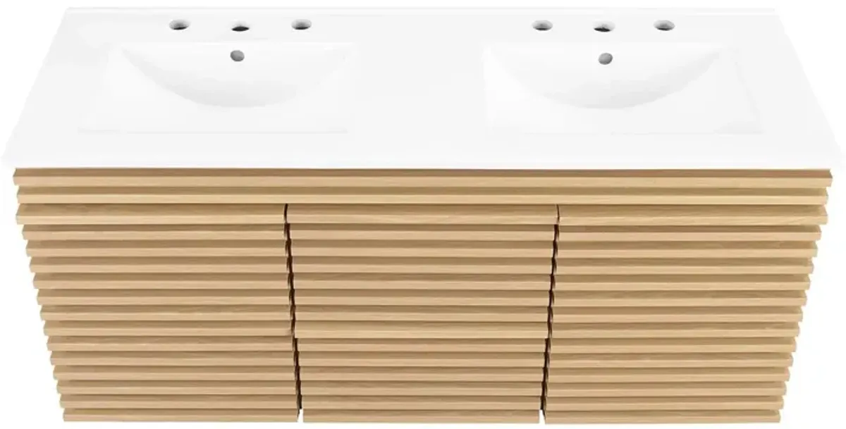 Render 48" Wall-Mount Bathroom Vanity