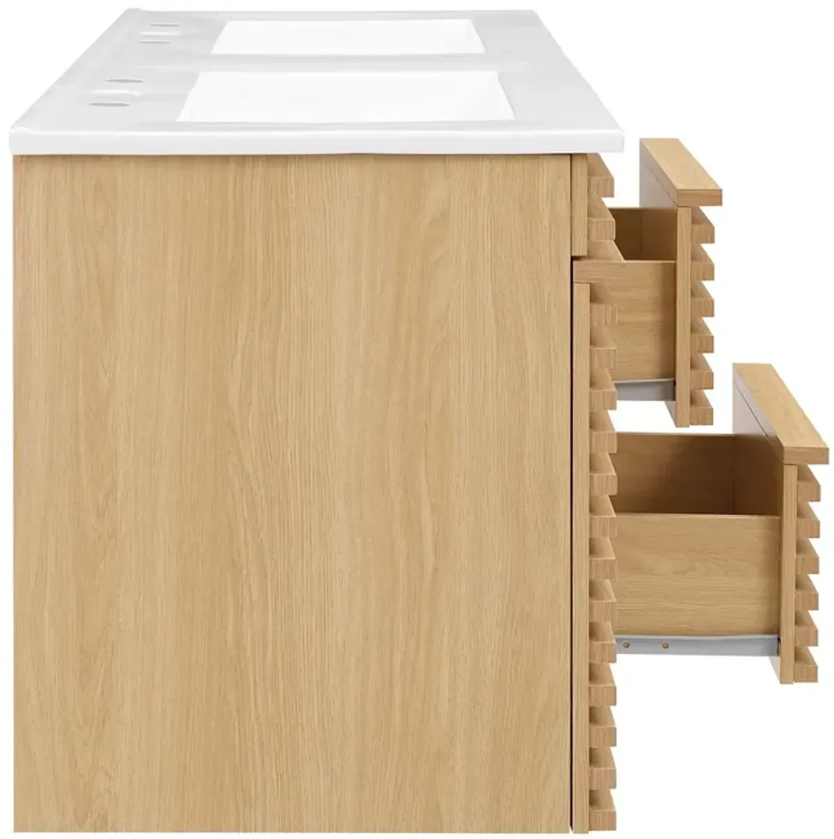 Render 48" Wall-Mount Bathroom Vanity