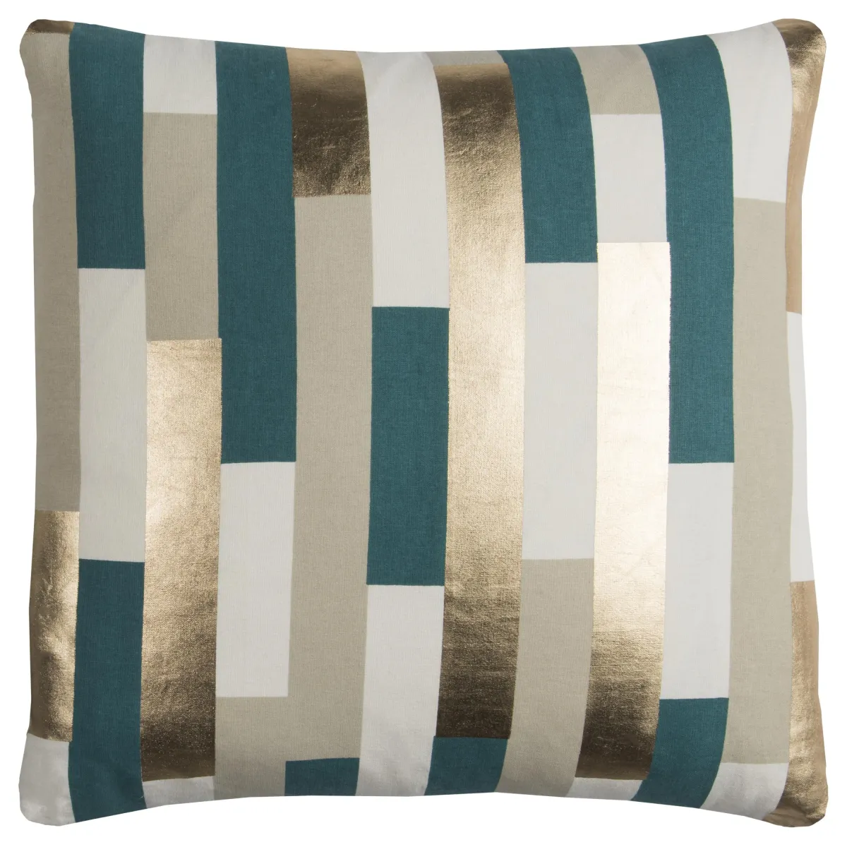 Rachel Kate Stripe Khaki Pillow