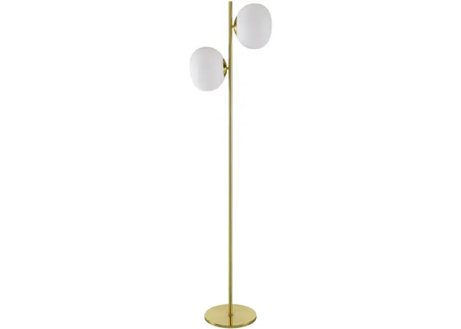 Nissi NSI-001 65"H x 17"W x 11"D Accent Floor Lamp