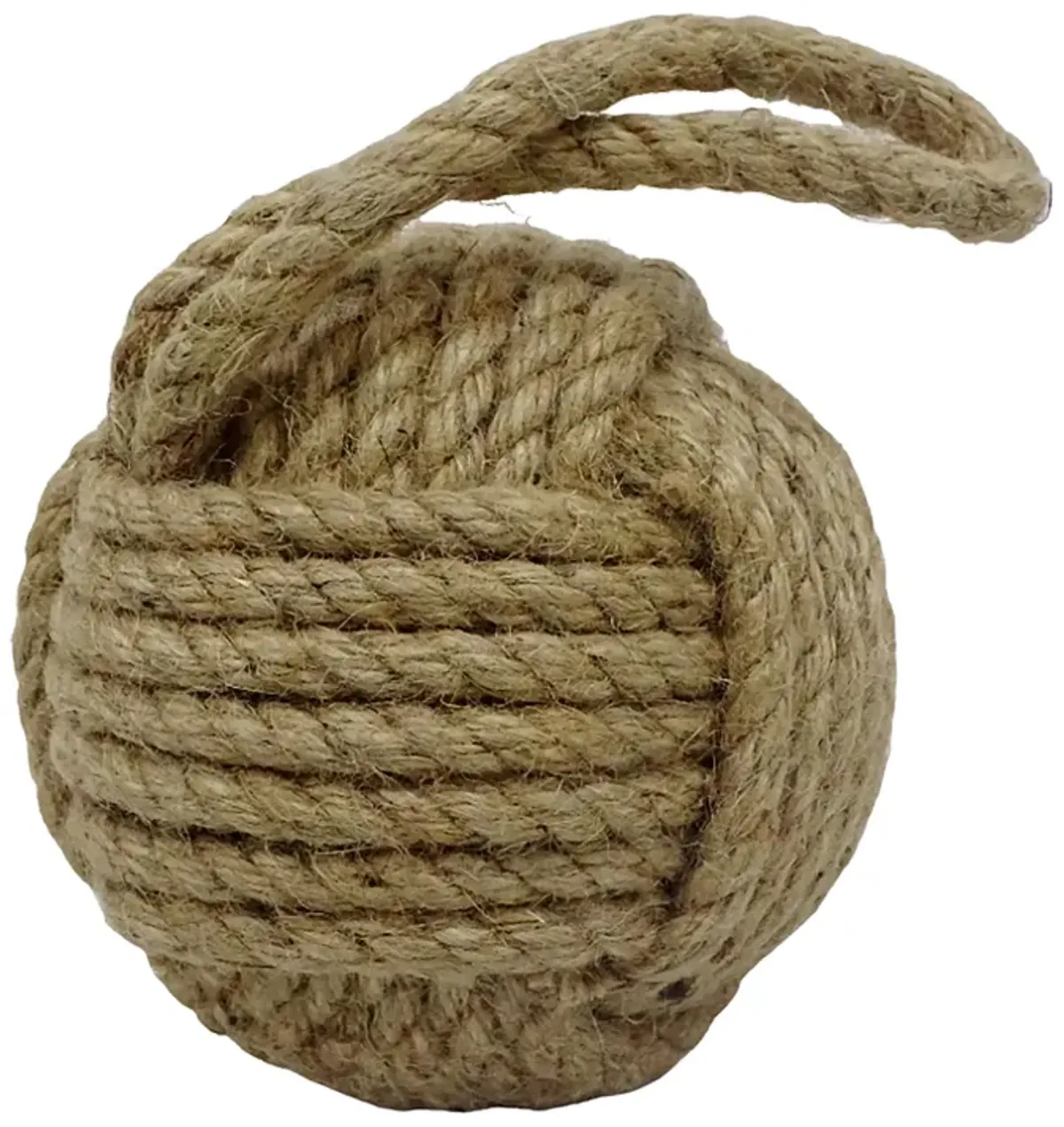 Rope, 5" Nautical Orb, Natural