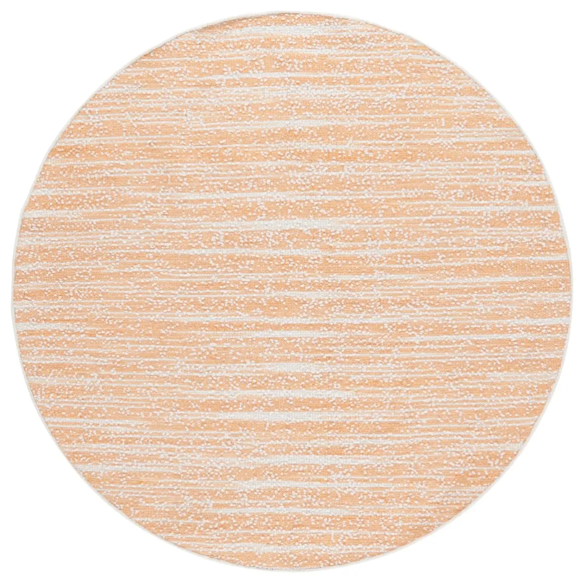 RENEWAL 701 ORANGE  6' x 6' Round Round Rug