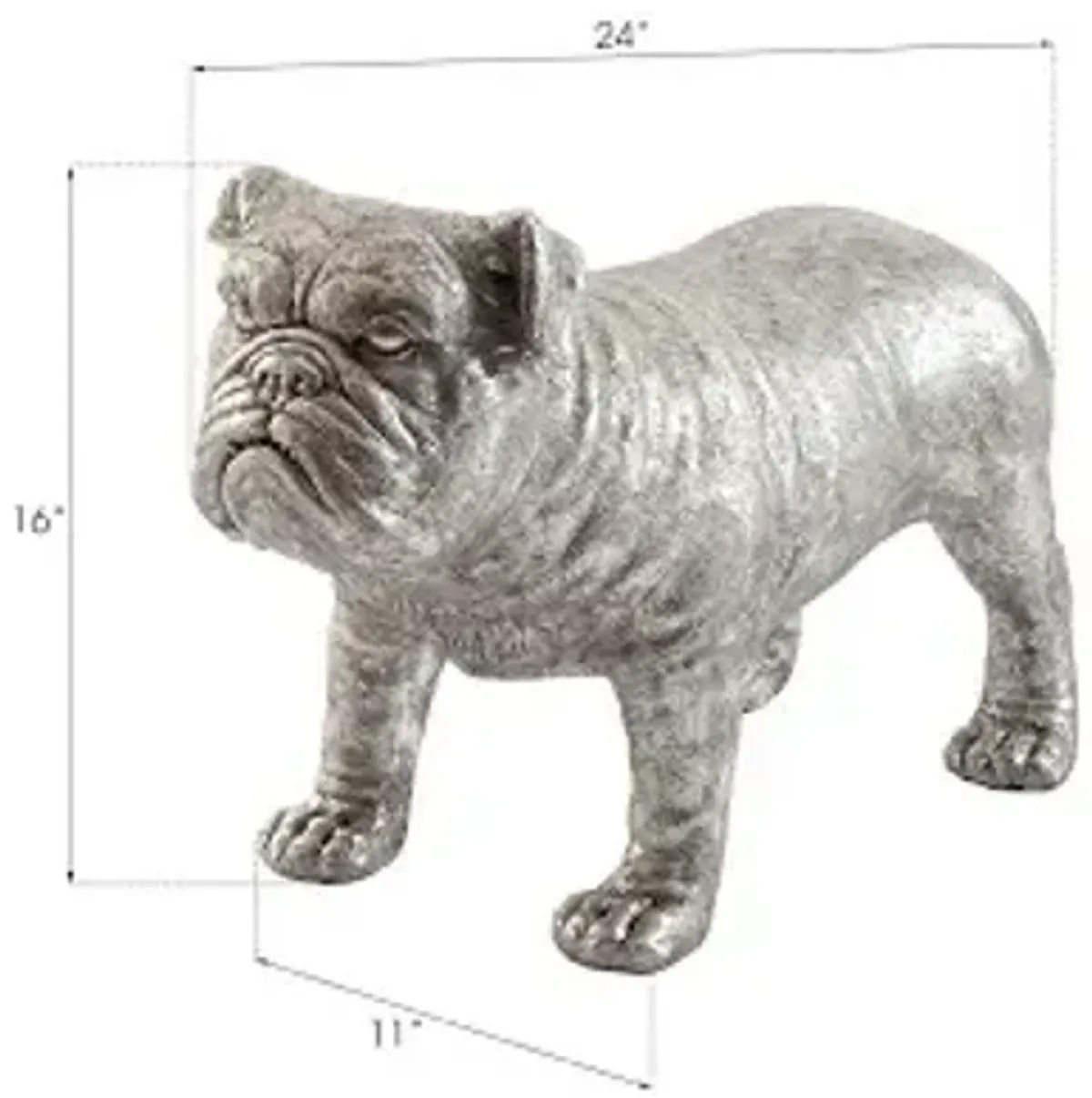 bulldog, silver leaf