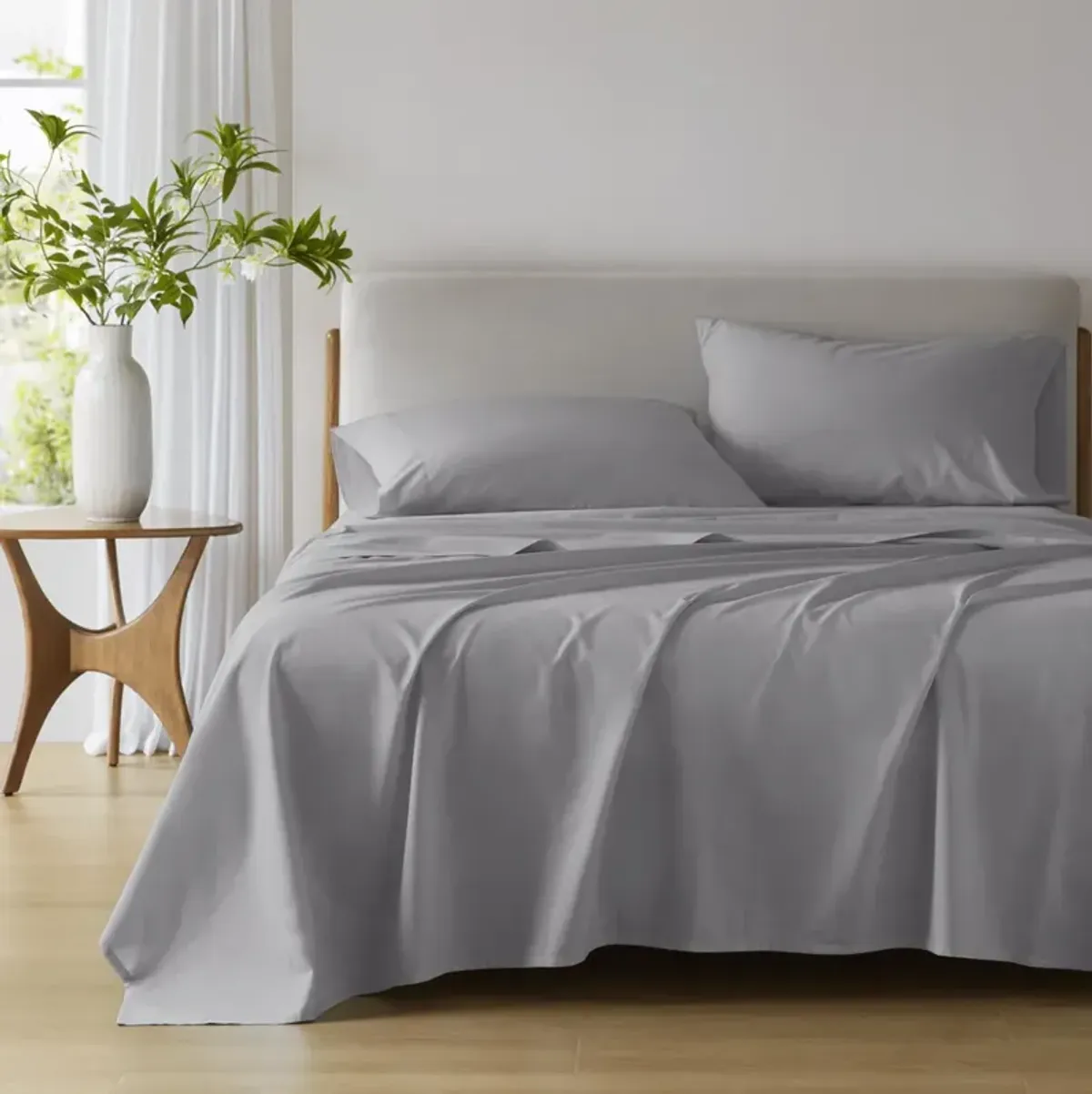 100% Cotton Solid Sheet Set