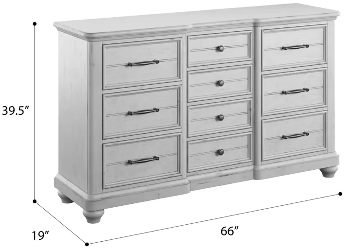 New Haven 10-Drawer Dresser