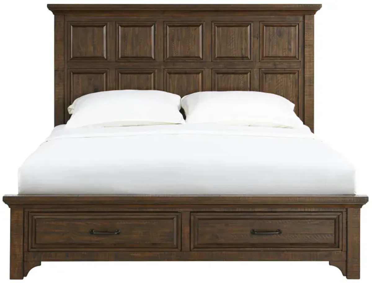 Vista Canyon King Storage Bed