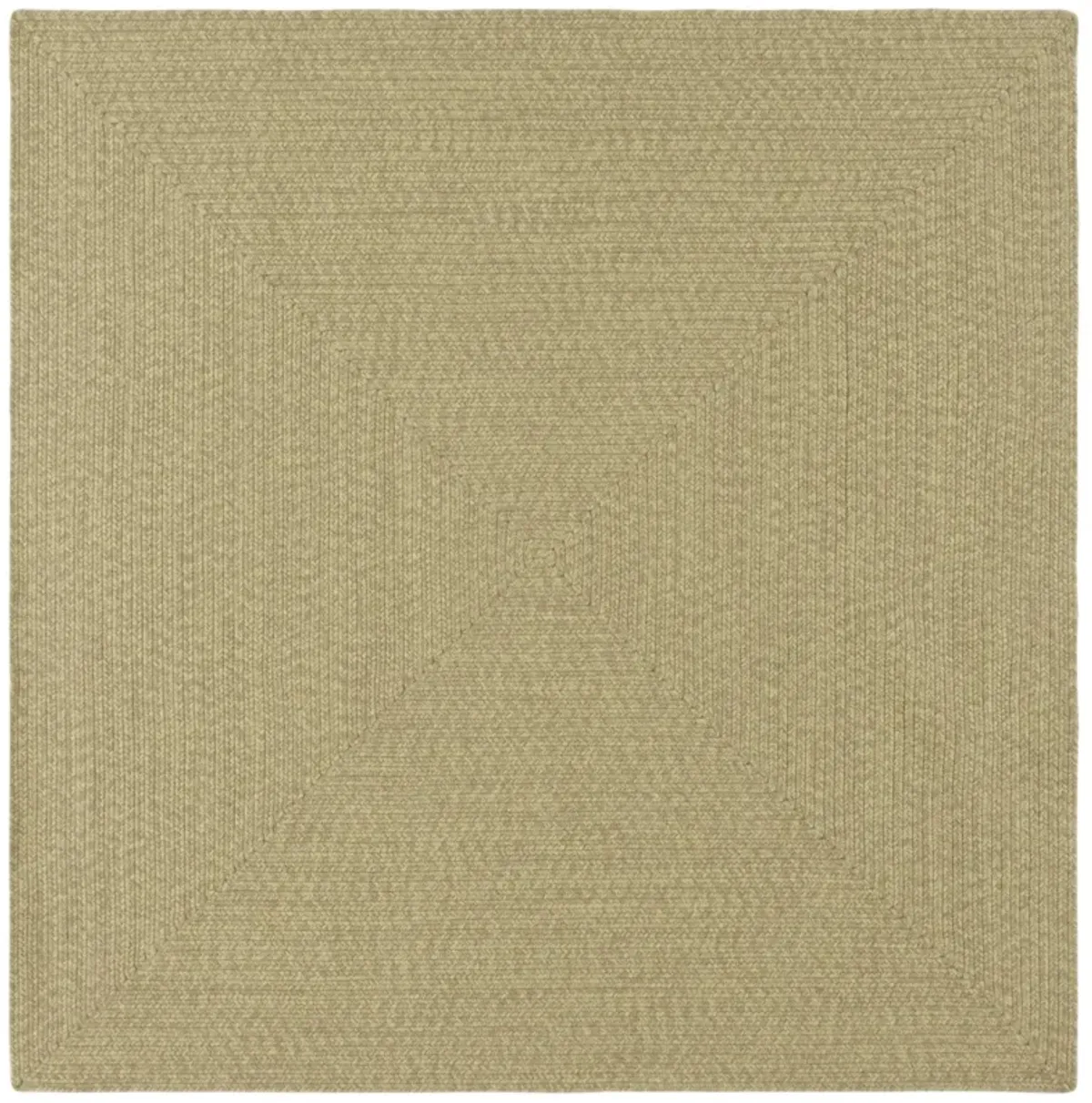 BRAIDED 317 SAGE 4' x 4' Square Square Rug