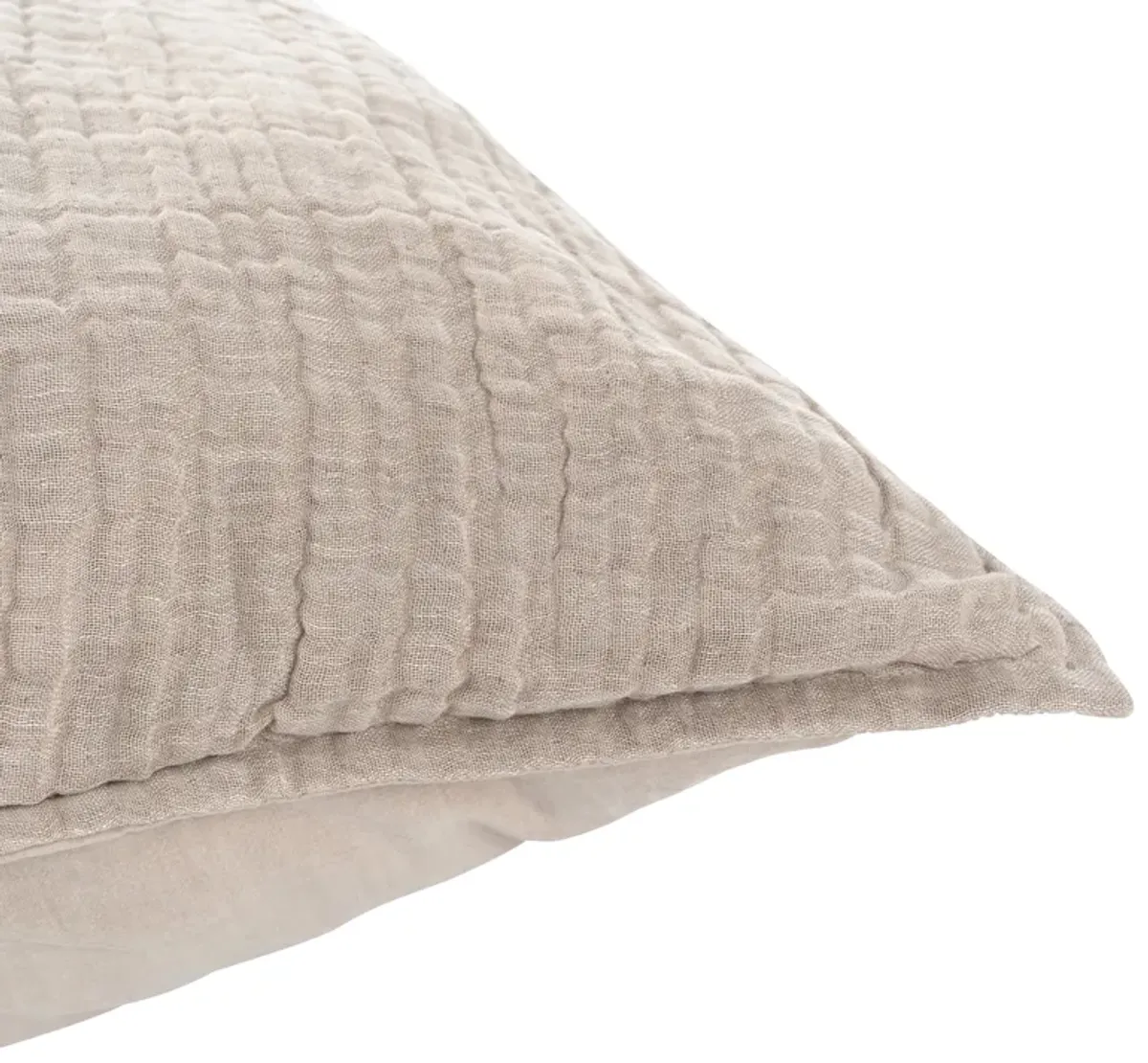 Camille Natural Linen Sham