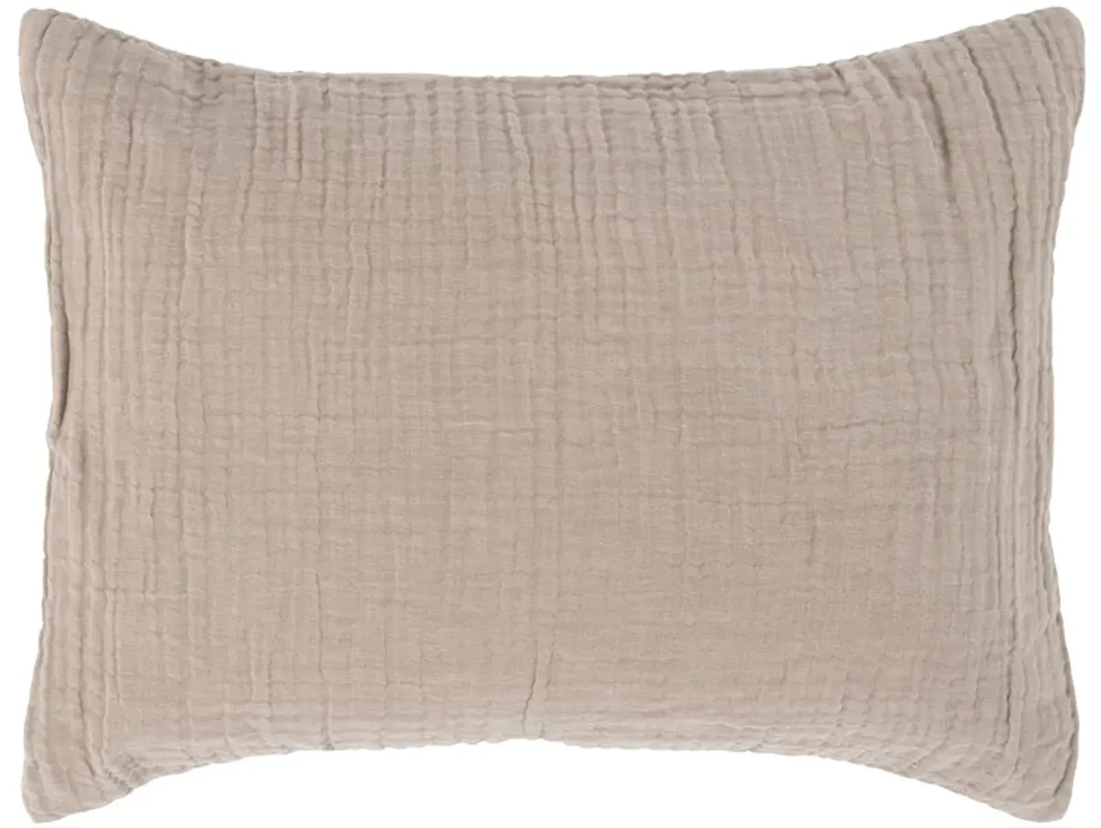 Camille Natural Linen Sham