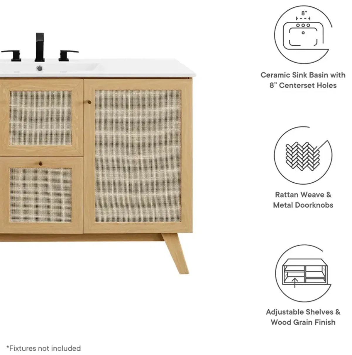 Soma 48" Single Sink Bathroom Vanity