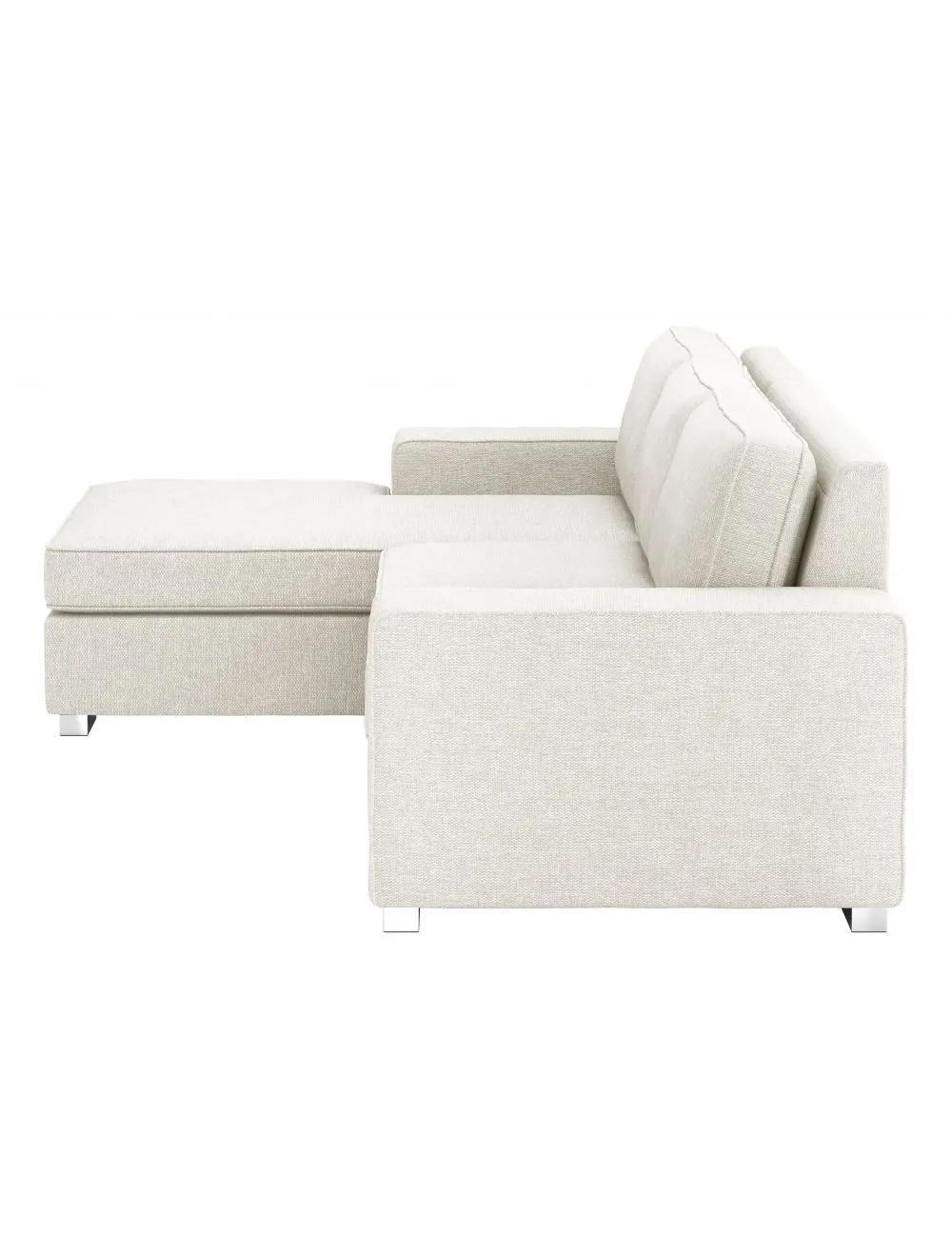 Brickell Sectional White