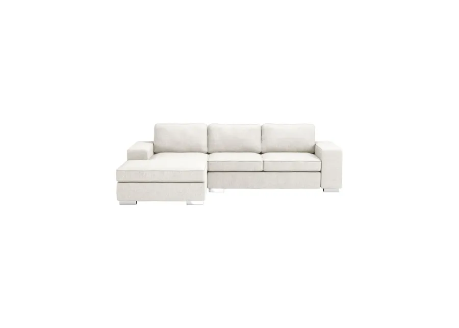 Brickell Sectional White