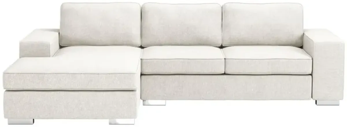 Brickell Sectional White