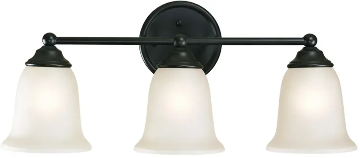 Sudbury 23" Wide 3-Light Vanity Light - Oil Rubbed Bronze