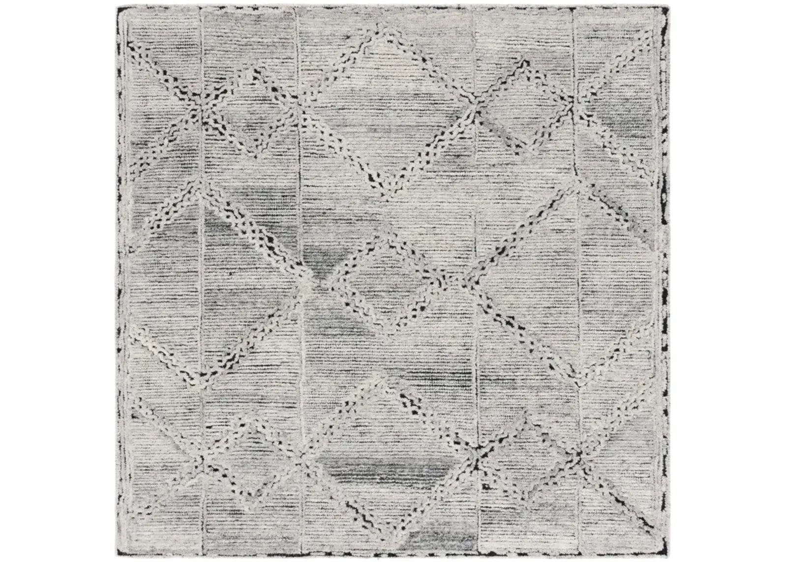 KENYA 127 IVORY  6' x 6' Square Square Rug