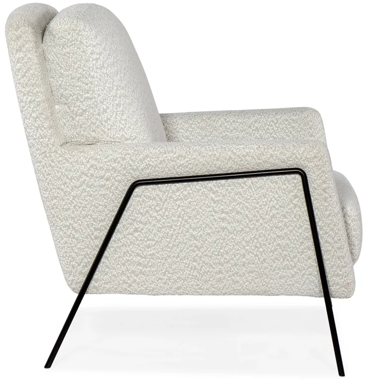 Amette Metal Frame Club Chair