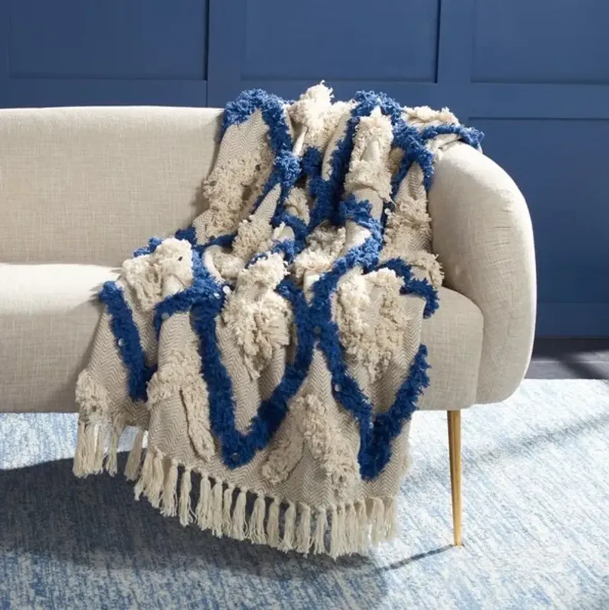 LILA GRACE FRINGE THROW