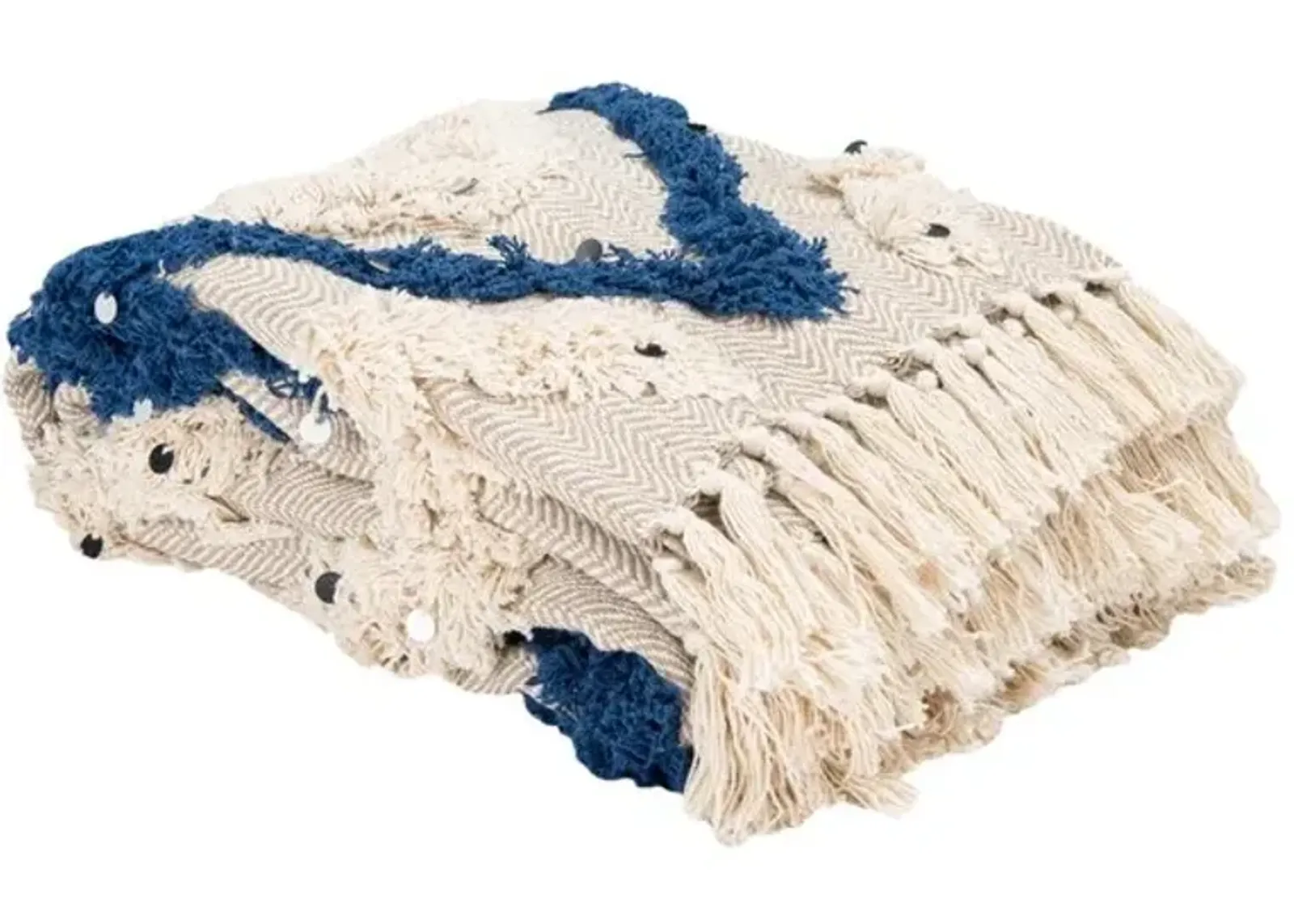 LILA GRACE FRINGE THROW