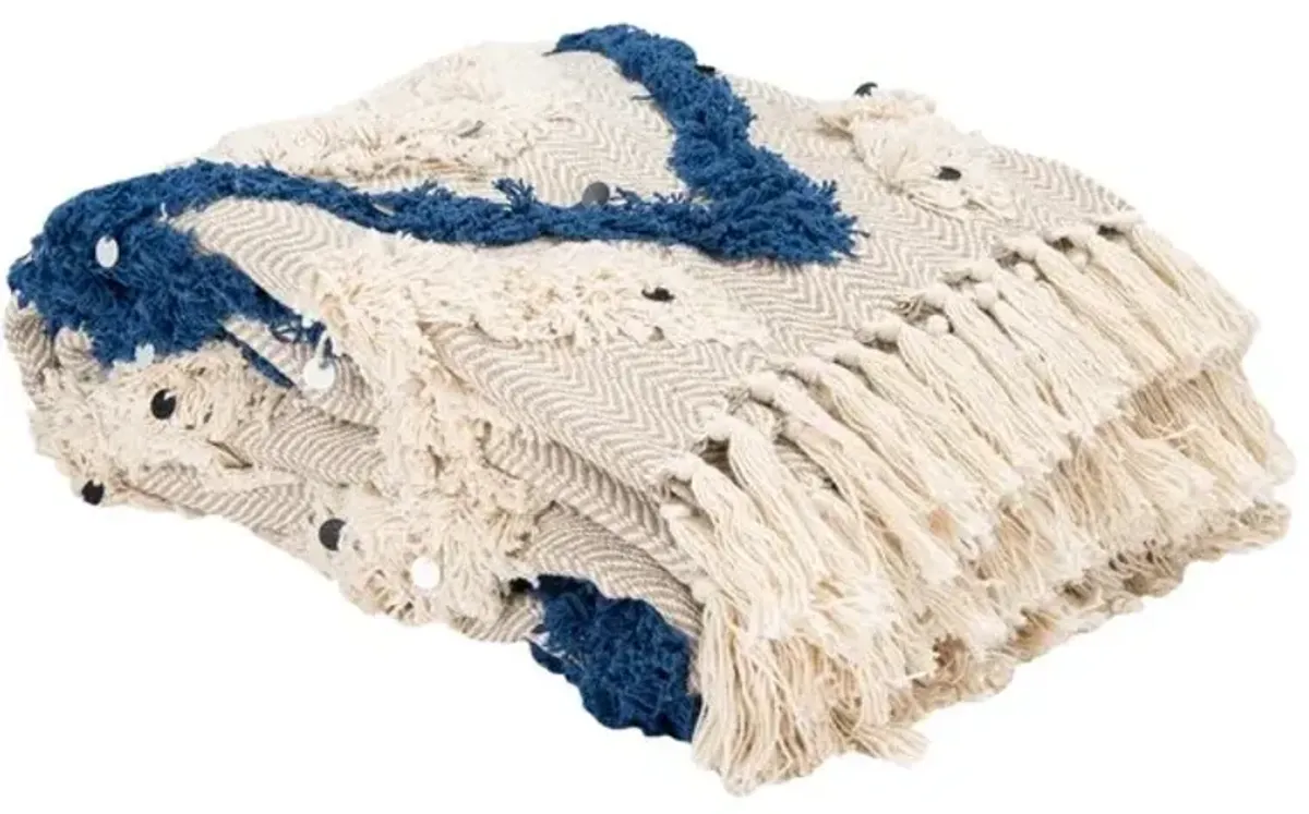 LILA GRACE FRINGE THROW