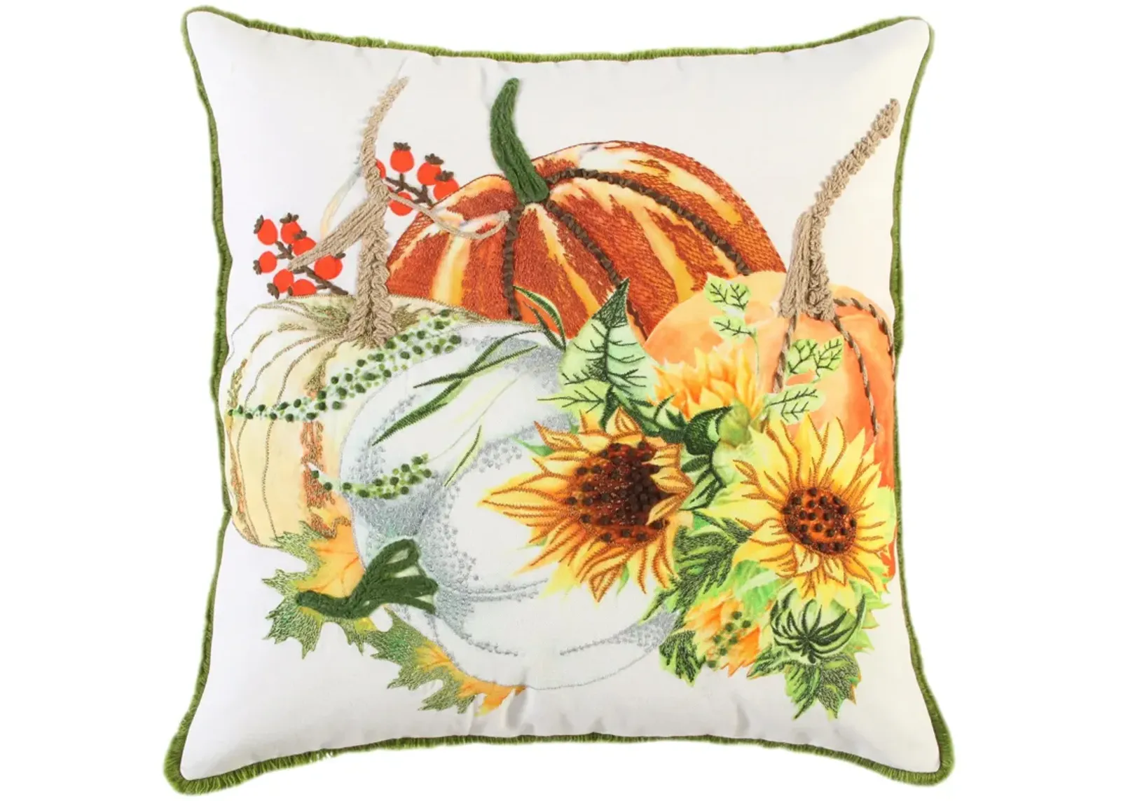 HARVEST 2021 Pumpkin Yellow Pillow