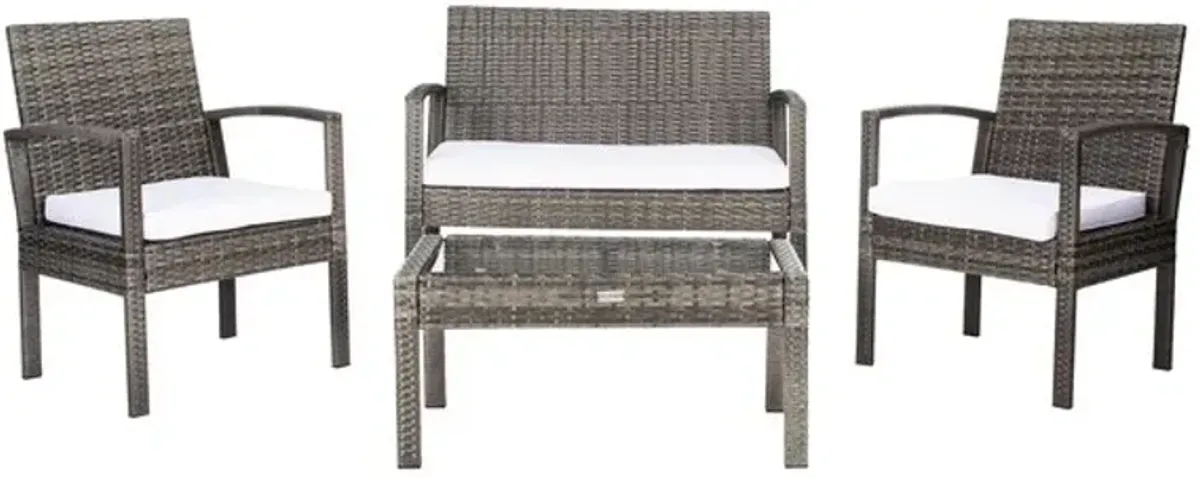 Bassey 4PC Outdoor Living Set