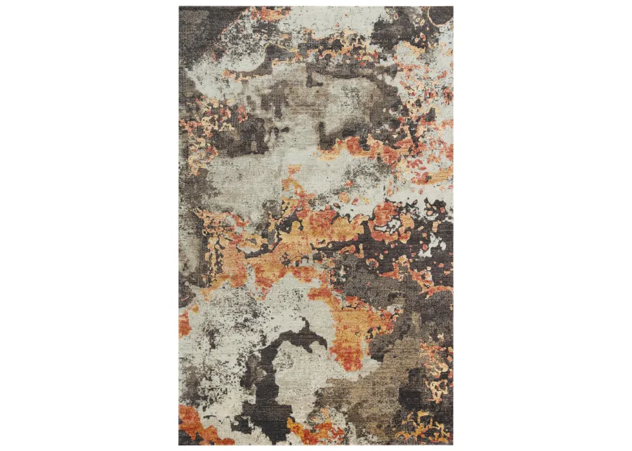 Premier Brown Abstract NZ Wool/Tencel Blend 10' x 13' Rectangle Rug