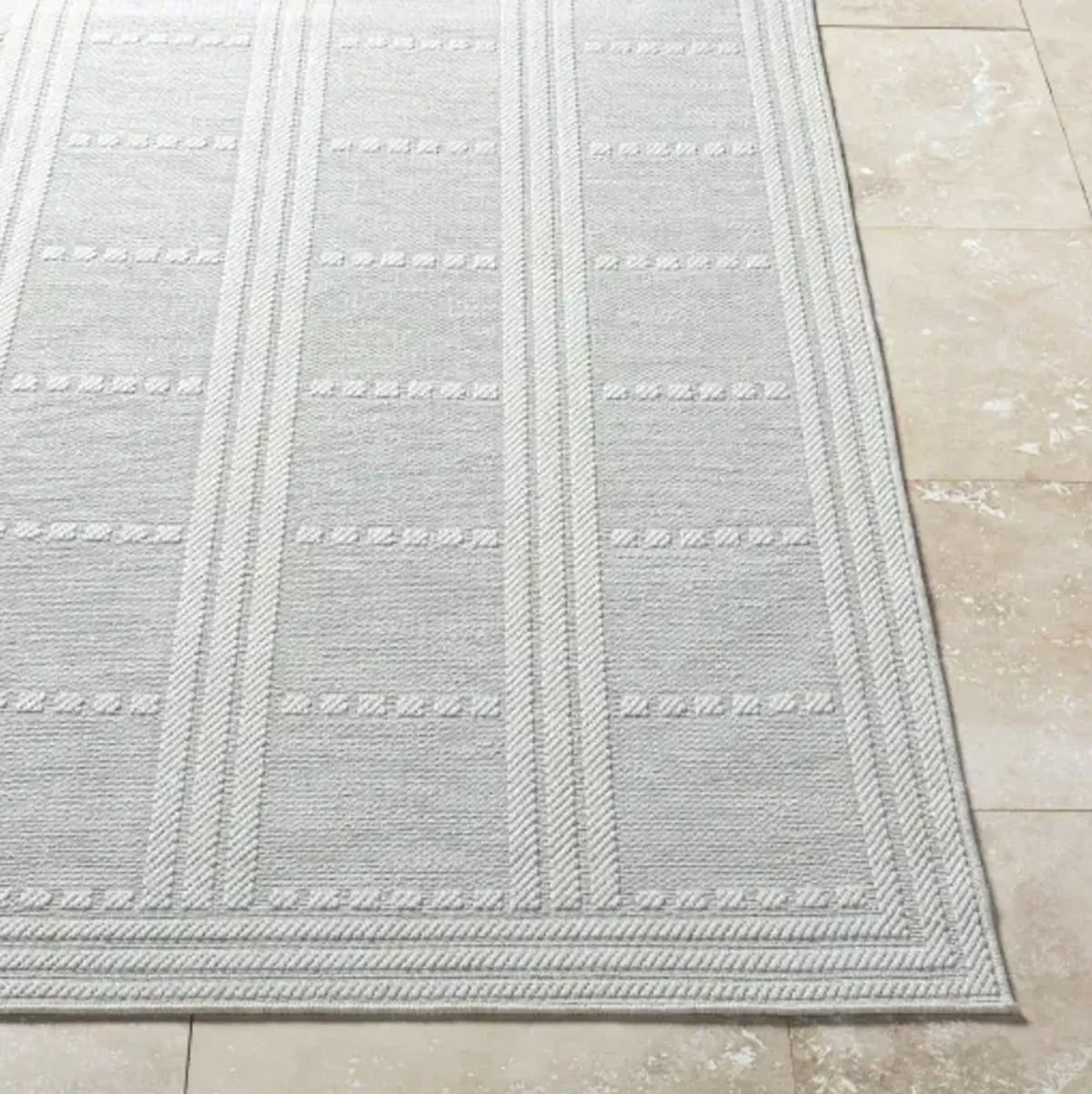 Sandra SDR-2301 5'3" x 7' Machine Woven Rug