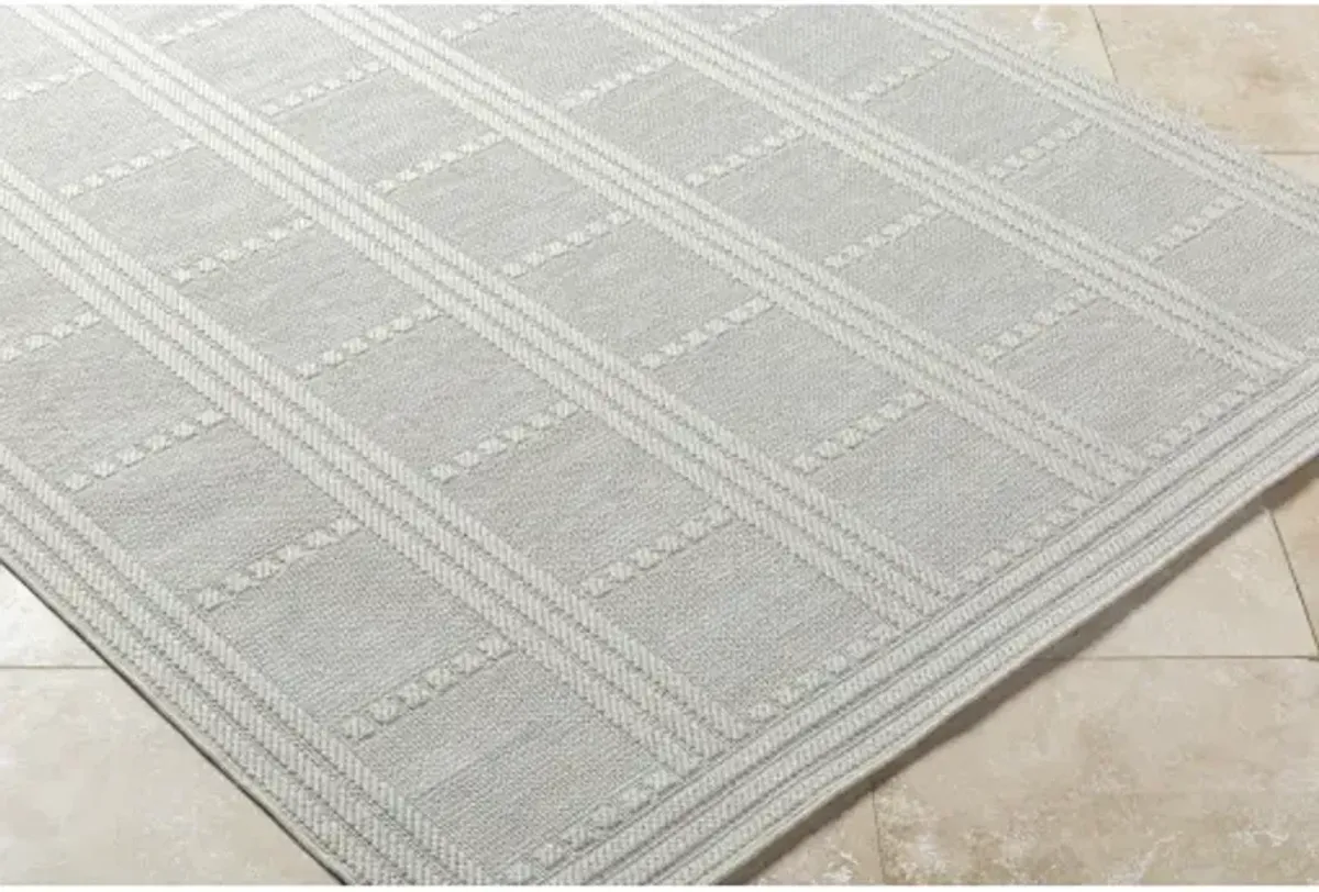 Sandra SDR-2301 5'3" x 7' Machine Woven Rug