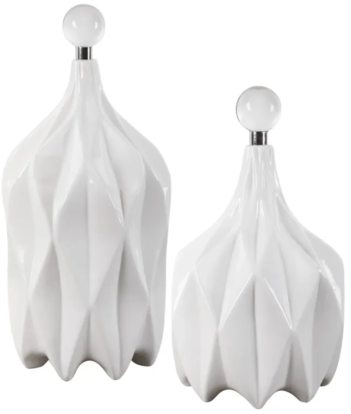 Klara White Bottles, S/2