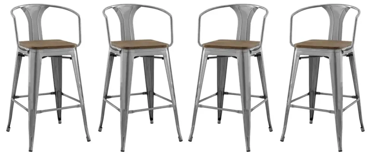 Promenade Bar Stool Set of 4