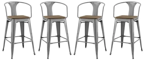 Promenade Bar Stool Set of 4